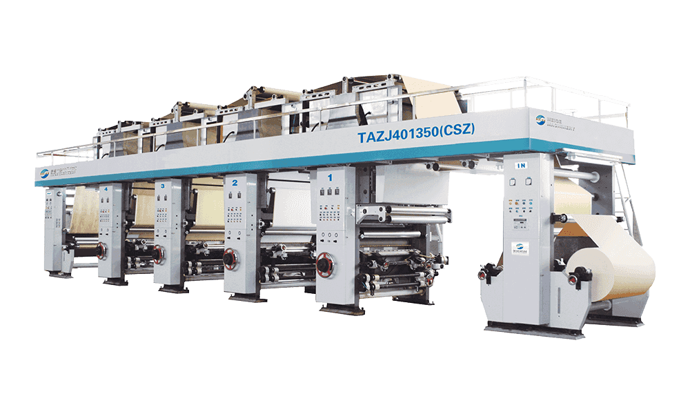 TAZJ401350(CSZ)(JSZ) 4 kaki pencetak gravure kertas hiasan jenis MLS berkelajuan sederhana